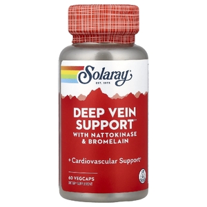 Solaray, Deep Vein Support™, 60 растительных капсул