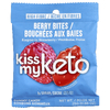 Kiss My Keto, жевательные конфеты, ягодный вкус, малина и клубника, 8 пакетиков по 25 г (0,88 унции)