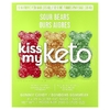 Kiss My Keto, Gummy Candy, кислые мишки, 8 пакетиков, 25 г (0,88 унции)