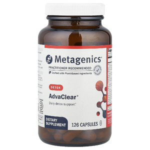 Metagenics, AdvaClear®, детоксикация, 126 капсул