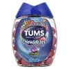 Tums, антацид, жевательные таблетки, ассорти ягод, 750 мг, 60 жевательных таблеток