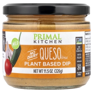 Primal Kitchen, Раствор для соусов на растительной основе Queso, мягкий, 326 г (11,5 унции)