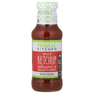 Primal Kitchen, органический пряный кетчуп, без подсластителей, 320 г (11,3 унции)