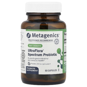Metagenics, пробиотик UltraFlora® Spectrum, 30 млрд КОЕ, 60 капсул