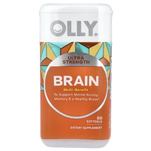 OLLY, Мозг, 60 мягких таблеток