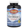 Carlson, Elite Omega-3 Gems®, отборные омега-3 кислоты из норвежской рыбы дикого улова, натуральный лимонный вкус, 90 капсул