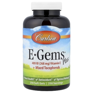 Carlson, E-Gems® Plus, 250 капсул