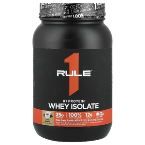 Rule One Proteins, R1 Protein™, сывороточный изолят, со вкусом кофе мокко, 899 кг (1,98 фунта)