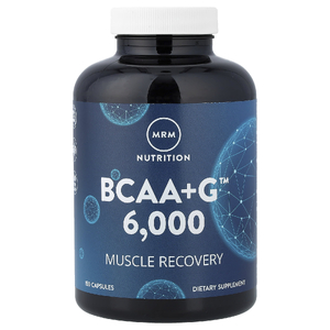MRM Nutrition, смесь аминокислот с разветвленной цепью (BCAA) и L-глютамина, 150 капсул
