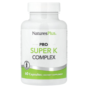 NaturesPlus, Pro Super K, комплекс с витамином K, 60 капсул (2040 мкг в 1 капсуле)