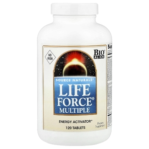 Source Naturals,  мультивитаминный комплекс Life Force®, без железа, 120 таблеток