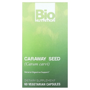 Bio Nutrition, тмин, 60 вегетарианских капсул (500 мг в 1 капсуле)