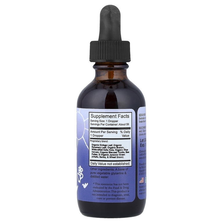 Christopher's Original Formulas, Kid-e-Mem™, добавка для поддержки мозга, 2 жидк. унции