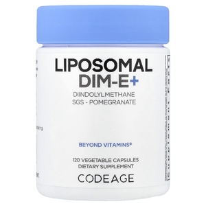 Codeage, Liposomal DIM-E+, дииндолилметан и витамин E, 120 растительных капсул