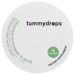 Tummydrops, измельченная перечная мята, 18 пастилок