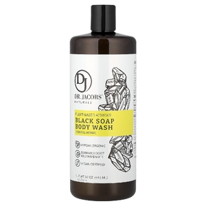 Dr. Jacobs Naturals, Африканское черное мыло для душа на растительной основе, чувственный моной, 946 мл (32 унции) (Товар снят с продажи) 