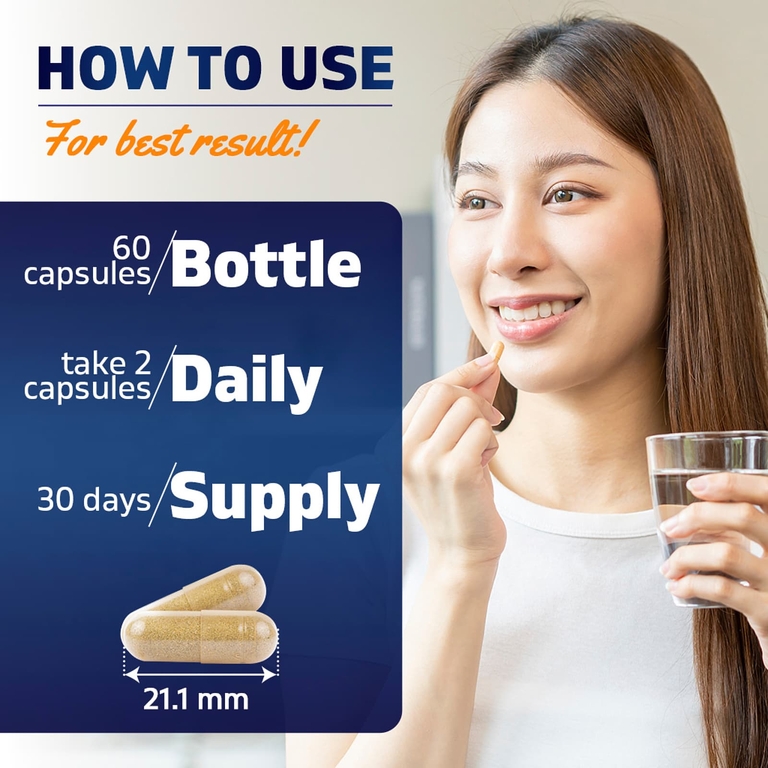 Vitamatic, Ферментированный черный чеснок, 60 капсул (500 мг на капсулу)