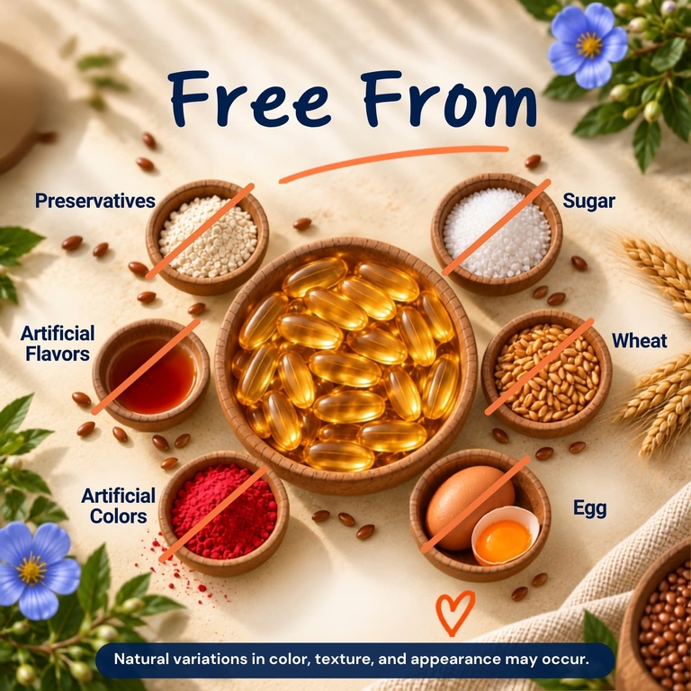 Vitamatic, Льняное масло, 1200 мг, 120 мягких таблеток