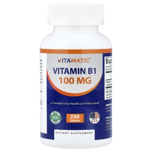 Vitamatic, Витамин B1, 100 мг, 250 таблеток