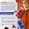 Vitamatic, жевательные таблетки с пробиотиками и пребиотиками, без сахара, натуральный апельсин и клубника, 60 жевательных таблеток (2,5 млрд КОЕ в 1 таблетке)