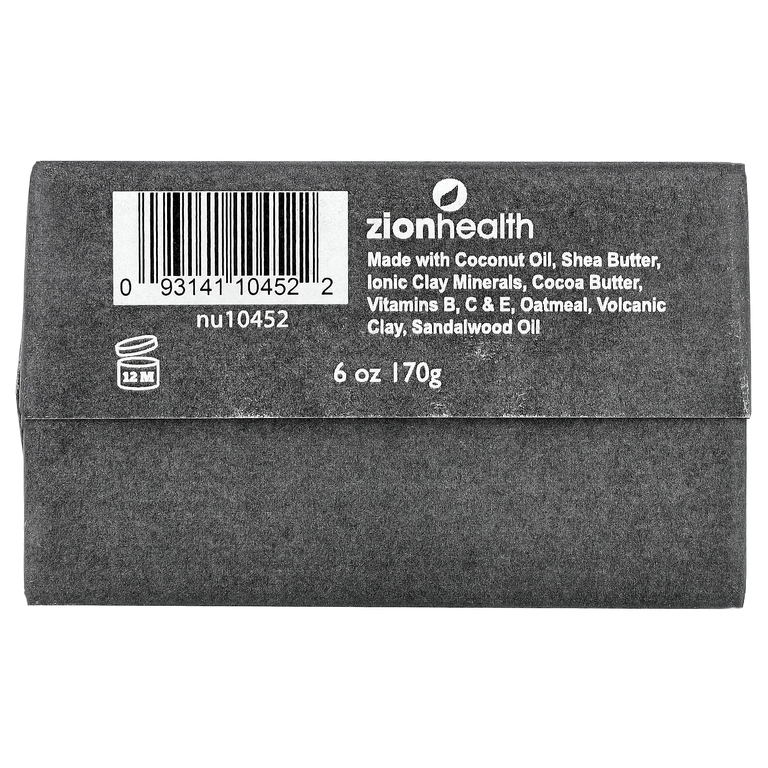 Zion Health, Шампунь для волос Ancient Clay, сандаловое дерево, 70 г (6 унций)