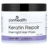 Zion Health, ночная маска для волос с кератином, лаванда, 120 мл (4 жидк. унции)