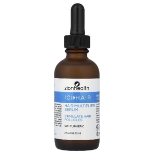 Zion Health, ICI Hair, сыворотка-мультипликатор для волос, 59,15 мл (2 жидк. унц.)