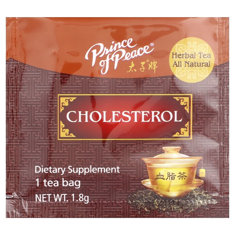 Prince of Peace, Herbal Tea, холестерин, 18 чайных пакетиков, 32,4 г (1,14 унции)
