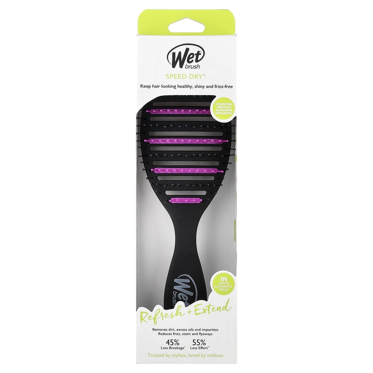 Wet Brush, Fast Dry®, щетка для освежения и увеличения объема волос, 1 шт.