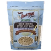 Bob's Red Mill, Органический овес быстрого приготовления, цельнозерновой, 624 г (1 фунт 6 унций)