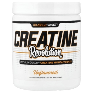 MuscleSport, Creatine Revolution™, без добавок, 300 г (10,6 унции) (Товар снят с продажи) 