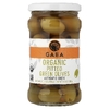 Gaea, Органические зеленые оливки без косточек, 290 г (10,2 унции)