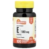 Sundance Vitamins, Витамин E, высокая эффективность, 180 мг (400 МЕ), 100 капсул быстрого высвобождения