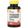 Sundance Vitamins, Глюконат калия, 595 мг, 100 капсул (Товар снят с продажи) 