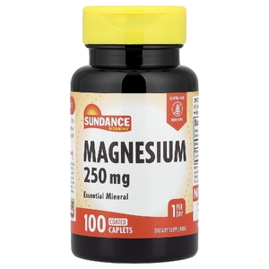 Sundance Vitamins, магний, 250 мг, 100 капсул в оболочке
