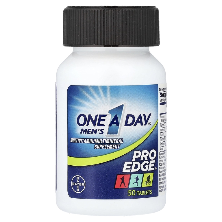 One-A-Day, Men's Pro Edge, полноценный мультивитаминный комплекс, 50 таблеток