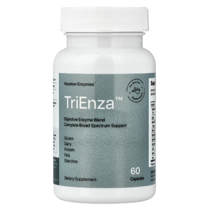 Houston Enzymes, TriEnza™, пищеварительные ферменты, 60 капсул