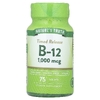 Nature's Truth, Vitamins, B12 с замедленным высвобождением, 1000 мкг, 75 таблеток