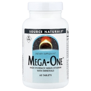Source Naturals, комплекс мультивитиминов и минералов, без железа, 60 таблеток