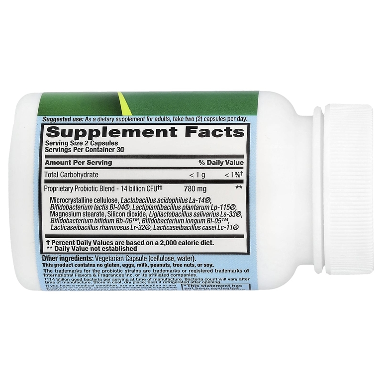 Nutrition Now, PB 8™, пробиотик, 60 вегетарианских капсул