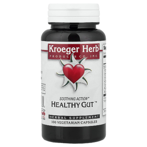 Kroeger Herb Co, Здоровый кишечник, 100 вегетарианских капсул