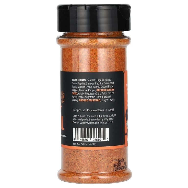 The Spice Lab, Креветки + крабовый отвар, 170 г (6 унций) (Товар снят с продажи) 