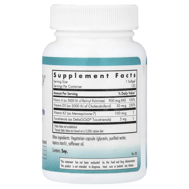 Nutricology, Комплекс с витамином D3, 120 растительных капсул