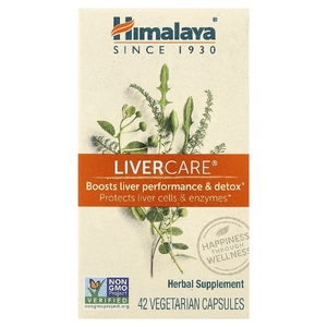 Himalaya, LiverCare, 42 вегетарианские капсулы