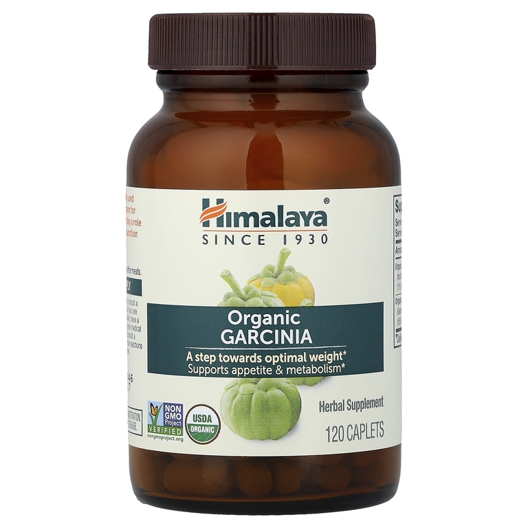 Himalaya, Органическая гарциния, 120 капсул