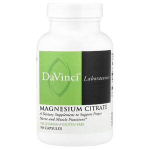 DaVinci Laboratories, цитрат магния, 90 капсул (140 мг в 1 капсуле)