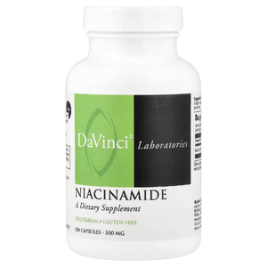 DaVinci Laboratories, Ниацинамид, 500 мг, 100 капсул