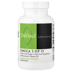 DaVinci Laboratories, Омега 3 HP-D, 60 мягких таблеток