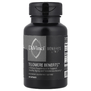 DaVinci Laboratories, Benefits Line™, Telomere Benefits™, 60 капсул (250 мг в 1 капсуле)