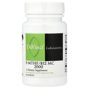 DaVinci Laboratories, 5-MTHF / B12 MC 2000`` 60 капсул